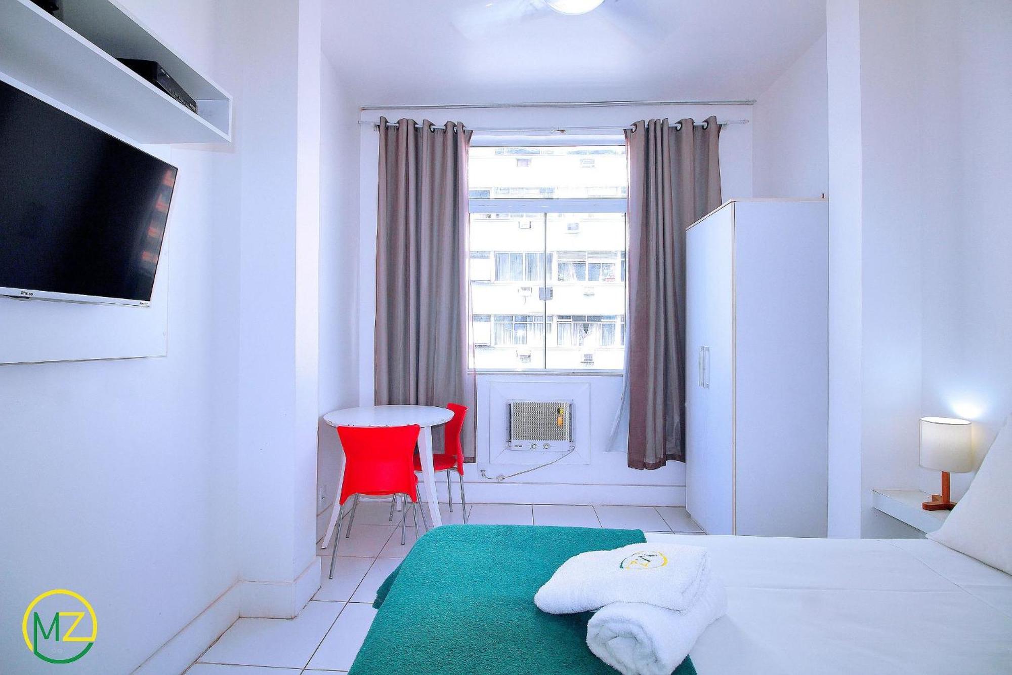 Studio Vista Mar Para 3 Pessoas Em Copacabana ريو دي جانيرو المظهر الخارجي الصورة