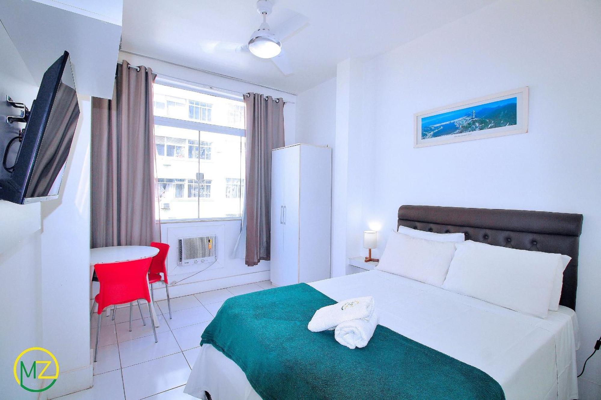 Studio Vista Mar Para 3 Pessoas Em Copacabana ريو دي جانيرو المظهر الخارجي الصورة
